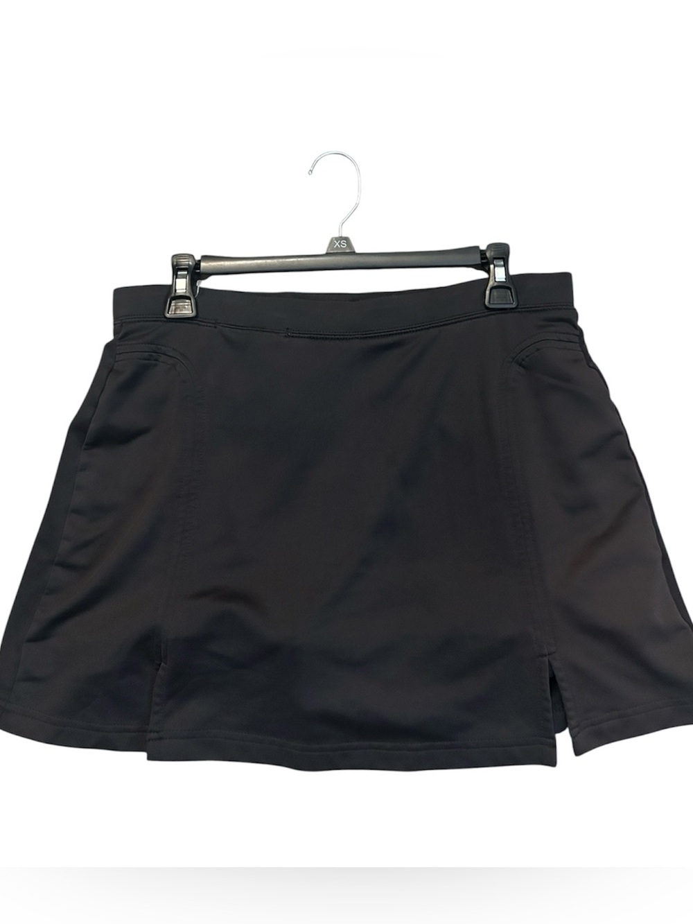 adidas Black Athletic Skort with Built-In Shorts 16” waist